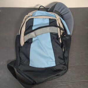 LL Bean Crossbody Mini Sling Backpack Travel Bag Blue Black
